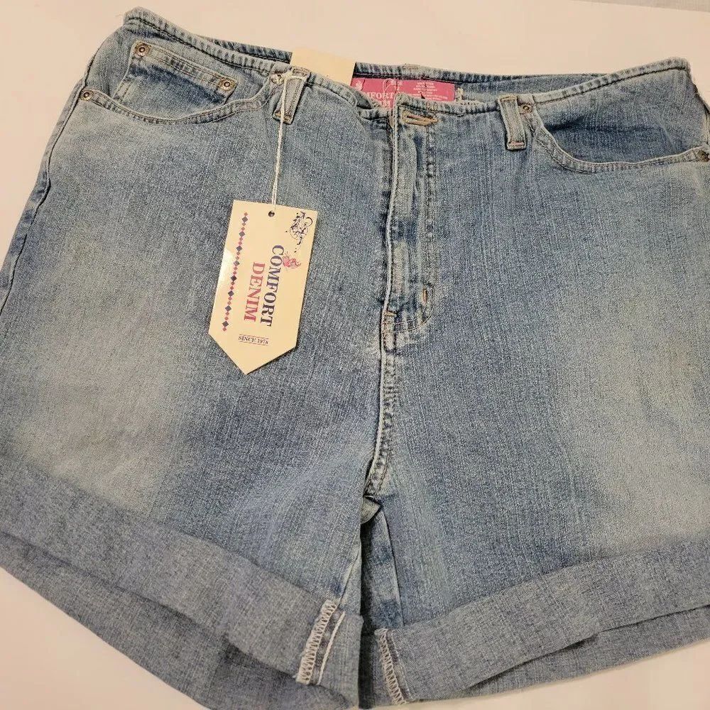 BRAND NEW COMFORT DENIM SHORT - Picture 3 of 16